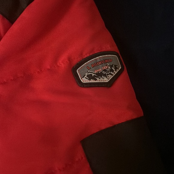 Red & black coat - Picture 2 of 2